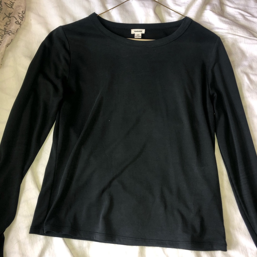 Black long sleeve shirt